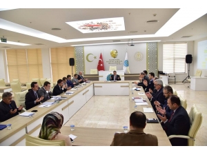 Başkan Yağcı, Birim Müdürleriyle Bir Araya Geldi