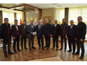 Trabzonlular Başkan Baran ‘I Ziyaret Etti