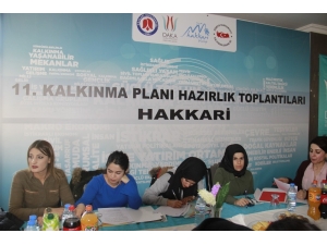Daka’dan Hakkari’de Gençlerle 11. Kalkınma Planı İl İstişare Toplantısı