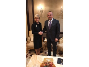 Bakan Çavuşoğlu, Avustralya Dışişleri Bakanı Bishop İle Görüştü