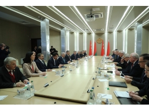 Başbakan Yıldırım, Belarus Cumhuriyet Konseyi Başkanı Myasnikovich İle Görüştü