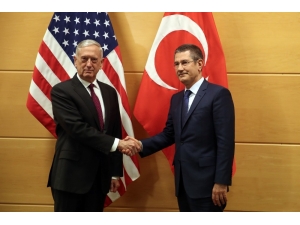 Milli Savunma Bakanı Canikli, Abd Savunma Bakanı Mattis İle Görüştü