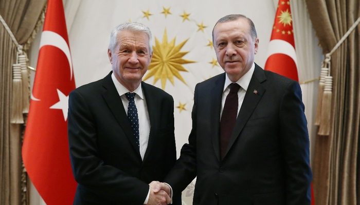 Cumhurbaşkanı Erdoğan, Avrupa Konseyi Genel Sekreterini Kabul Etti