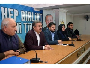 Ak Parti İl Başkanı Yurdunuseven, Mahalle Temsilcileri İle Bir Araya Geldi