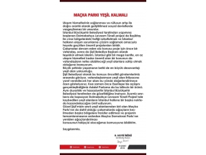 Hayri İnönü’den Kafa Karıştıran Maçka Parkı Açıklaması