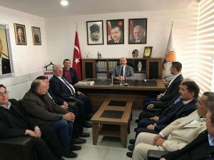 Şaphane Ak Parti Heyeti’nden Başkan Çetinbaş’a ’Hayırlı Olsun’ Ziyareti