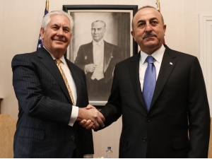 Çavuşoğlu-tillerson Görüşmesi Sona Erdi