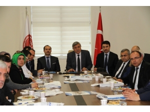 Stk Temsilcileri Harran Tıp Hastanesinde Toplandı