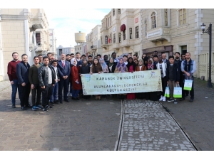 Kbü’de Okuyan Uluslararası Öğrenciler “Payitaht Abdülhamid” Setini Gezdi