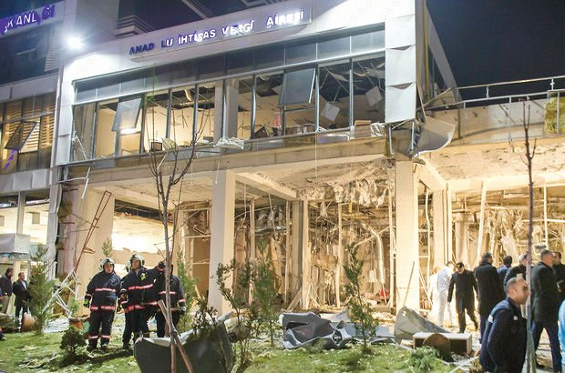 Vergi Dairesindeki Bombalı Saldırıyı Terör Örgütü Yat'ın Yaptığı Ortaya Çıktı