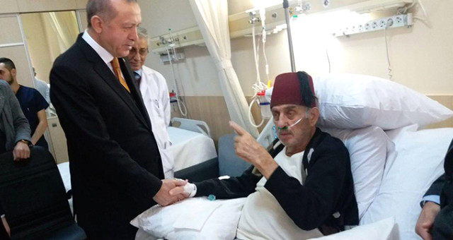 Erdoğan'ın, Kadir Mısıroğlu'na Hastanede Gerçekleştirdiği Ziyaretinin Fotoğrafı Ortaya Çıktı