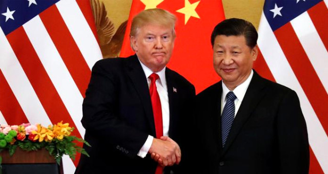 Trump'ın Çin Ziyaretinde Nükleer Çanta Krizi! Korumalar Birbirine Girdi