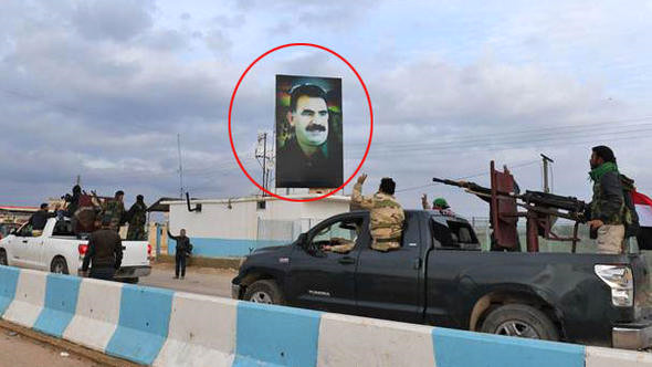 'öcalan' Şovuyla Afrin'e Girmeye Çalışan Esad Güçleri, Apar Topar Geri Çekildi