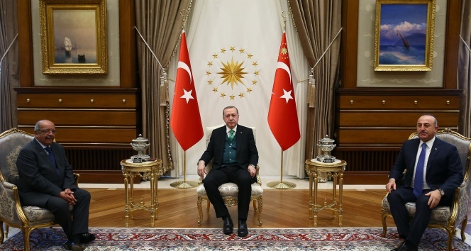 Cumhurbaşkanı Erdoğan, Cezayir Dışişleri Bakanı'nı Kabul Etti