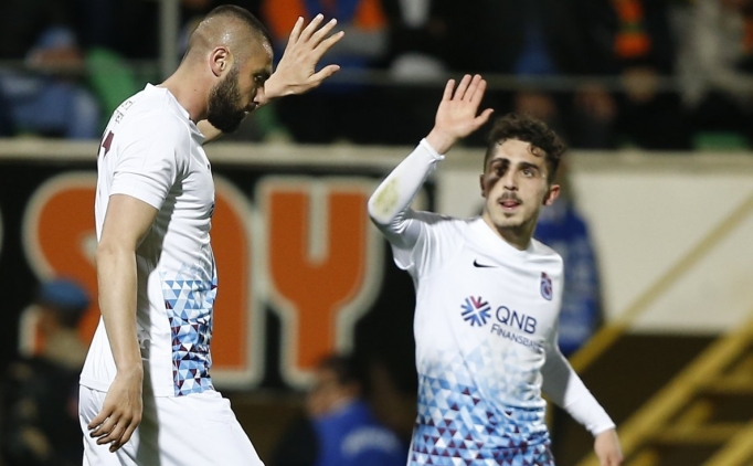 Trabzonspor, Alanya'da 9 Dakikada Geri Döndü