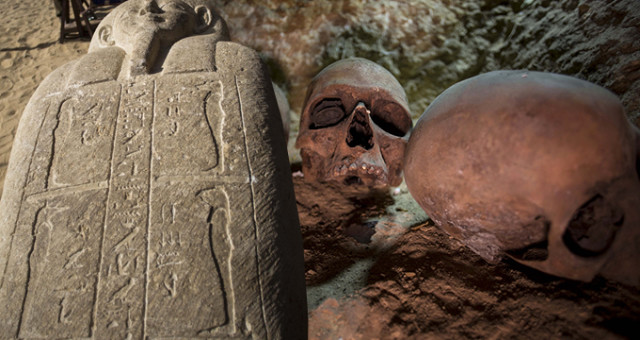 Mısır'da 3 Bin Yıllık 8 Firavun Mezarı Bulundu!