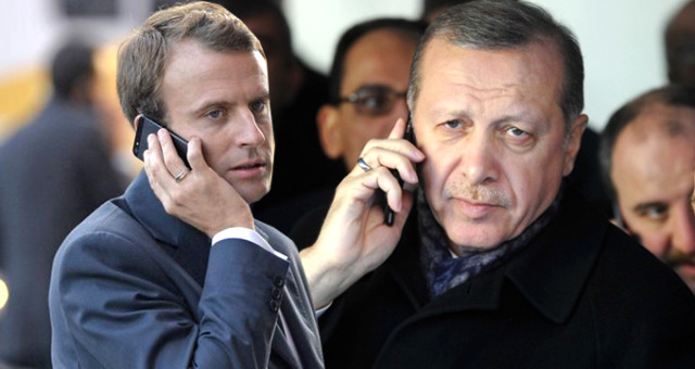 Erdoğan, Macron Ile Telefonda Suriye'yi Görüştü! Ateşkes Vurgusu Yapıldı