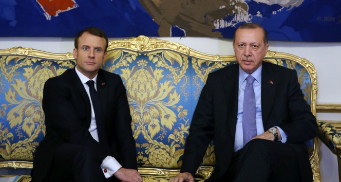 Erdoğan, Franssız Mevkidaşı Macron Ile Görüştü