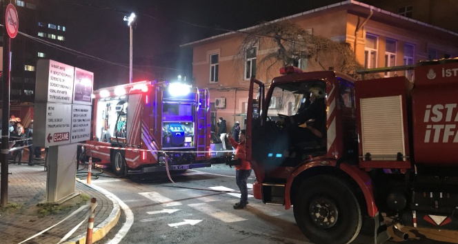 İstanbul Üniversitesi Tıp Fakültesi Acil Servisinde Yangın