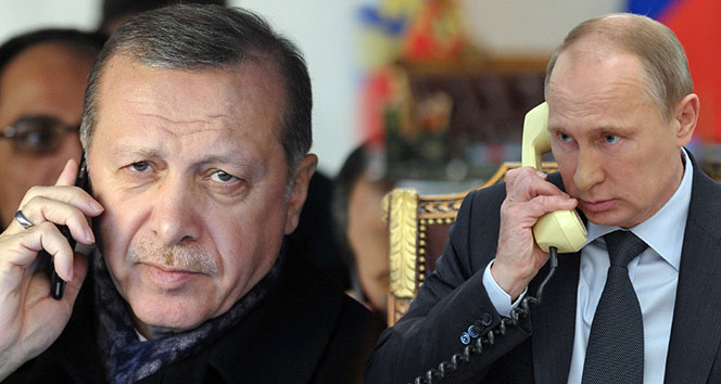 Erdoğan Ve Putin Doğu Guta'yı Konuştu