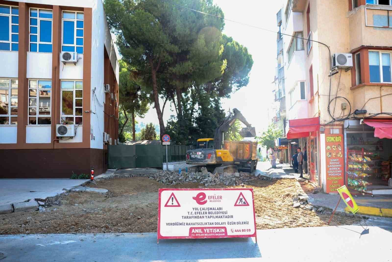 efeler-de-adliye-yaninda-yol-yenileme-calismasi-basladi