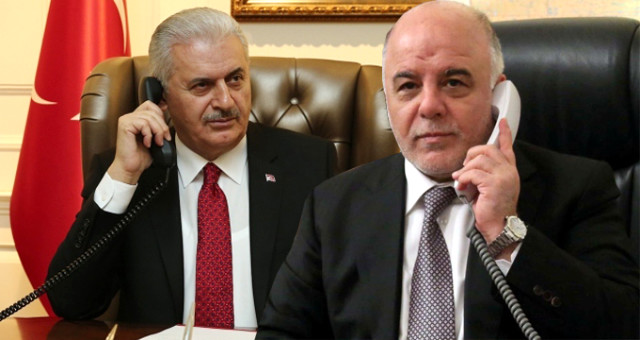 Başbakan'la Telefonda Konuşan İbadi: Irak Sınırlarından Türkiye'ye Saldırılara İzin Vermeyiz