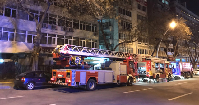 Ankara'da Yüksek Seçim Kurulu Binasında Yangın Paniği
