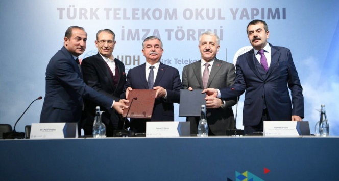 Türk Telekom Ve Meb Işbirliğinde 5 Ilde Okul Yapılacak