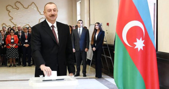 İlham Aliyev Yeniden Azerbaycan Cumhurbaşkanı Oldu