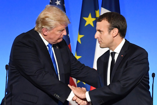 Macron'un 'trump'ı Suriye'de Kalması İçin İkna Ettik' Sözlerine Beyaz Saray'dan Yalanlama