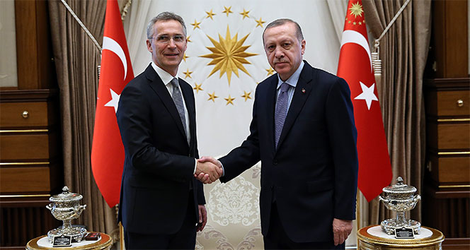 Cumhurbaşkanı Erdoğan, Nato Genel Sekreterini Kabul Etti
