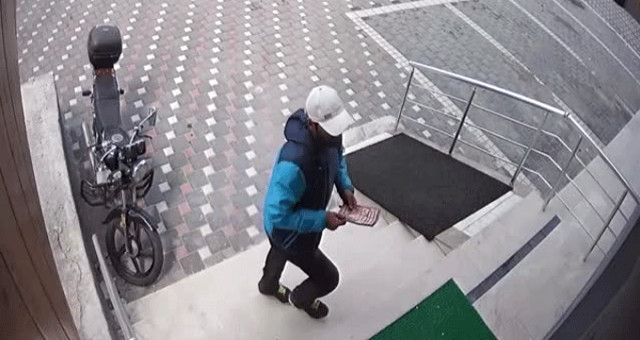 Ayakkabı Ve Bisiklet Hırsızını Güvenlik Kamerası Ele Verdi