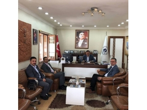 Başkan Yalçın’a Ziyaretler Devam Ediyor