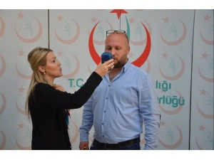 İl Sağlık Müdürlüğü Ekipleri Bilgilendirme Standı Açtı