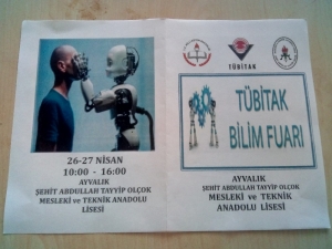 Ayvalık Endüstri Meslek Lisesi Tubitak Fuarı’na Hazırlanıyor