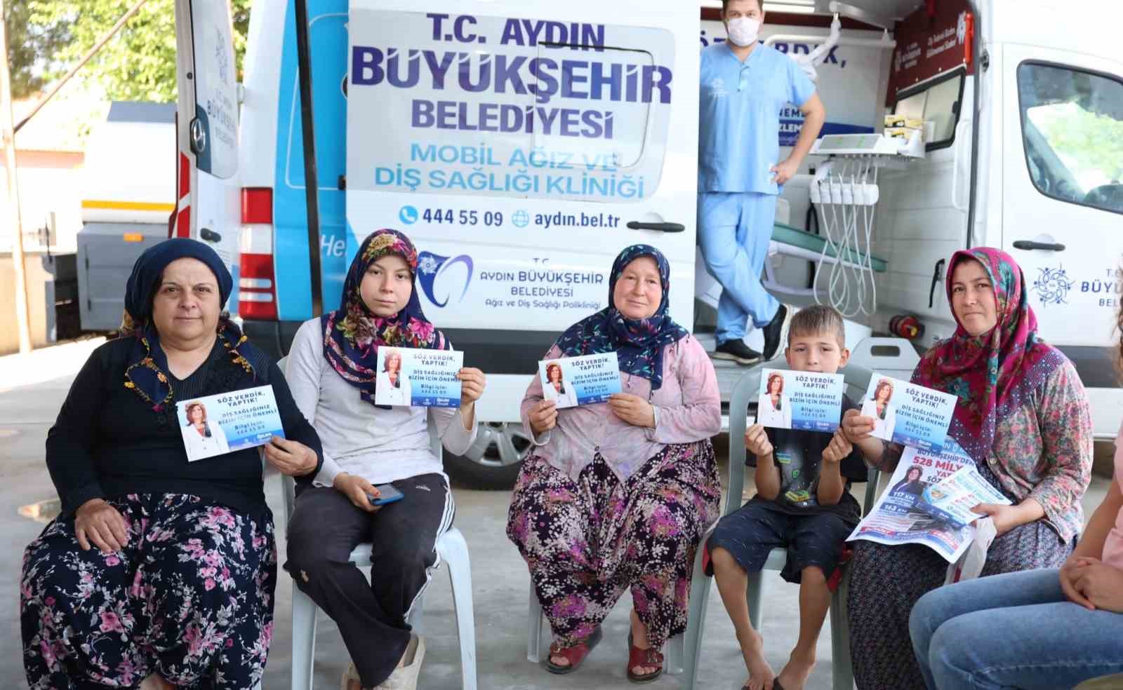 aydin-buyuksehir-in-mobil-dis-klinikleri-hizmete-devam-ediyor