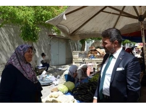 Baharla Birlikte Sivrihisar Pazar Tezgahları Şenlendi