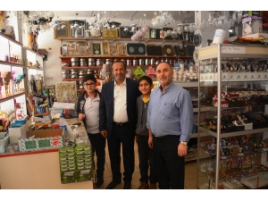 Başkan Toltar’ın Esnaf Ziyaretleri Sürüyor