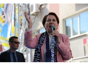 İyi Parti Lideri Akşener’den Manisa Mitingi