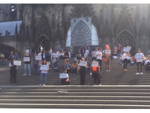 Almanya’da ‘Irkçılığa Yer Yok’ Eylemi