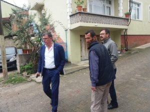 Başkan Duymuş Alt Yapı Çalışmaları Yerinde İnceledi