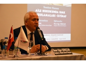 Yargıtay 2. Hukuk Dairesi Başkanı Gençcan: "Süreli Nafaka Üzerinde Çalışmalar Sürüyor"