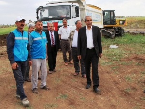 Haliliye’de Park Yapım Çalışmaları Sürüyor