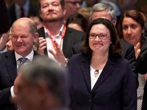 Andrea Nahles, Spd’nin İlk Kadın Genel Başkanı Oldu