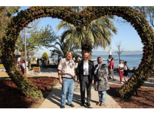 Gebze Belediyesi’nden Eskhisar Sahili’nde Dekoratif Peyzaj Çalışması