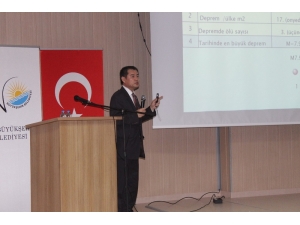 Van’da "Deprem Afetine Hazır Mıyız?" Konferansı