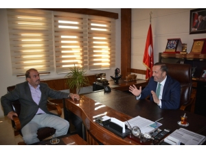 Erzurumlular Derneğinden, Başkan Toltar’a Ziyaret