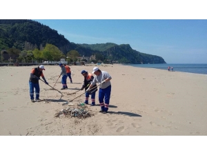 İnkumu Plajı Yaza Hazırlanıyor