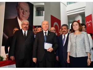 Bahçeli, Milletvekilliği Adaylığı Başvurusunu Yaptı
