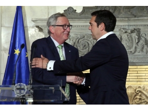 Ab Komisyonu Başkanı Juncker Atina’da